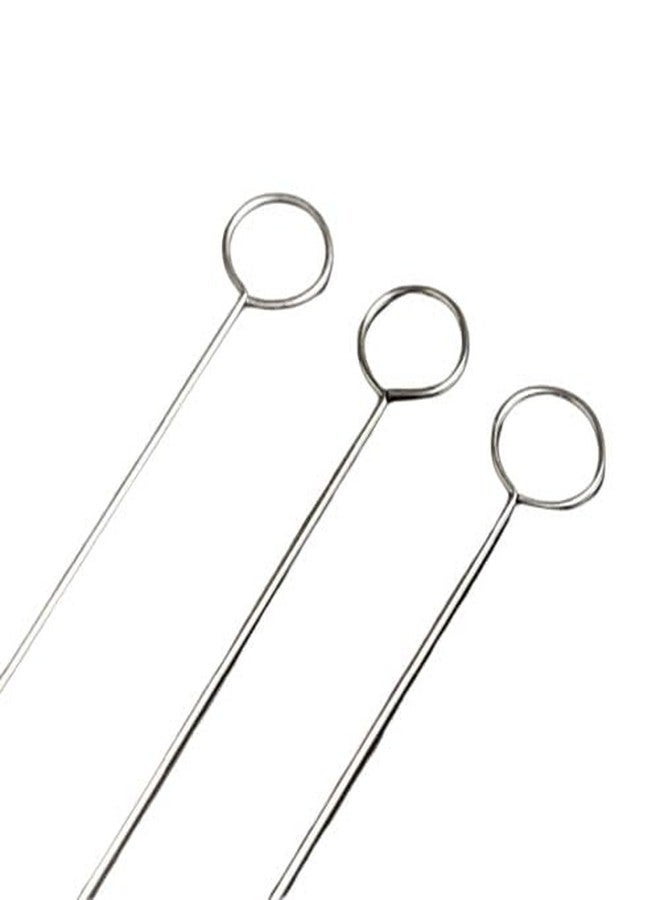 GEMSY مجموعة إبر خطافية من Gemsy (قطعتان) للخياطة، أداة لقلب الحلقات - أدوات مثالية للتطريز، والعقد، وأنابيب الحواف - مصنوعة من الفولاذ المقاوم للصدأ - مثالية لعمل حلقات الأزرار، والزخارف، والأعمال اليدوية - Image 3